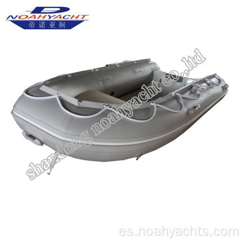 Bote de bote de costilla inflable rígida de aluminio